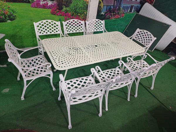 Cross design dinning table set [8 Seater]