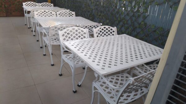 Majestic Cast Aluminium Table Set - Image 2